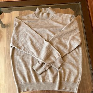 Alfani Pure New Wool Sweater XL Merino Woolmark Made in Italy 100% Wool